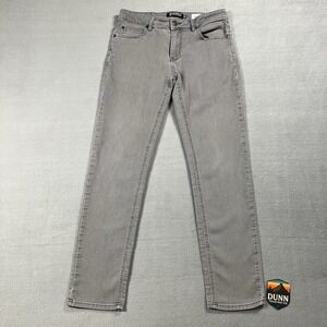 Ezekiel Jeans Mens 32x30 Gray 305 Chopper Straight Medium Wash Stretch Denim